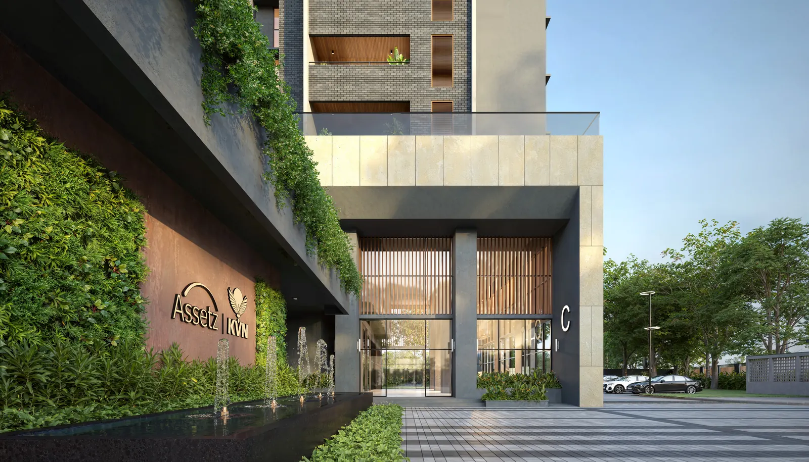 Artist's impression of the clubhouse arrival